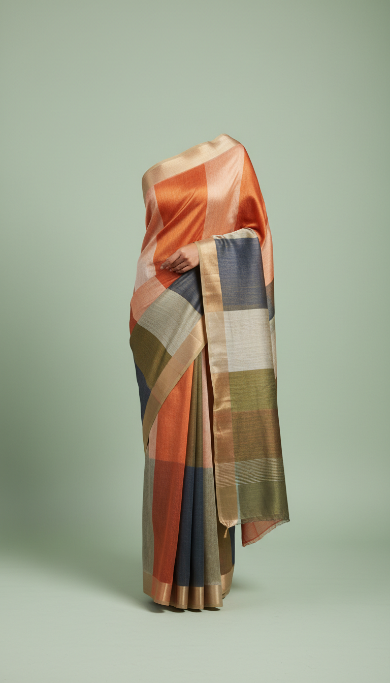 Urban Sage Silk Saree