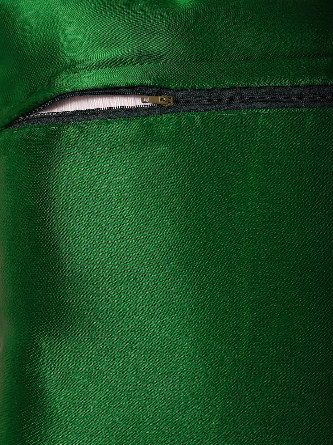 Silkfab Set 0f 5 Decorative Silk Cushion Covers (16x16) Floral Green - SILKFAB